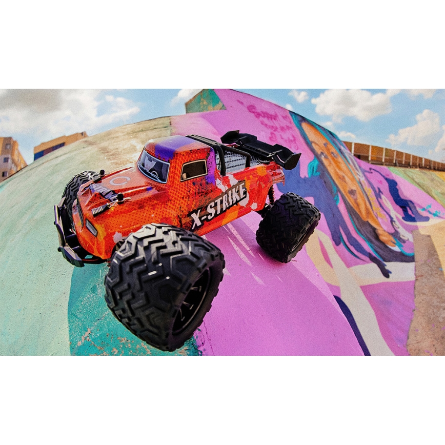 Overmax - kaugjuhtimisega RC-auto X-STRIKE 3000 mAh must/oranž