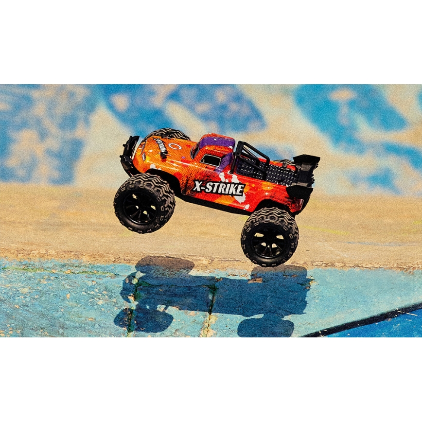 Overmax - kaugjuhtimisega RC-auto X-STRIKE 3000 mAh must/oranž