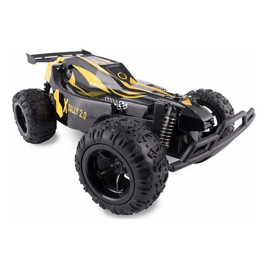 Overmax - kaugjuhtimispuldiga RC-auto X-RALLY 2.0 1200 mAh must/kollane