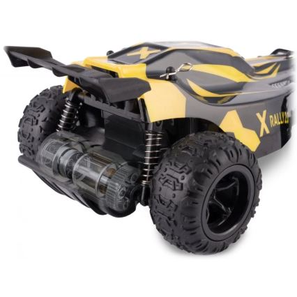 Overmax - kaugjuhtimispuldiga RC-auto X-RALLY 2.0 1200 mAh must/kollane