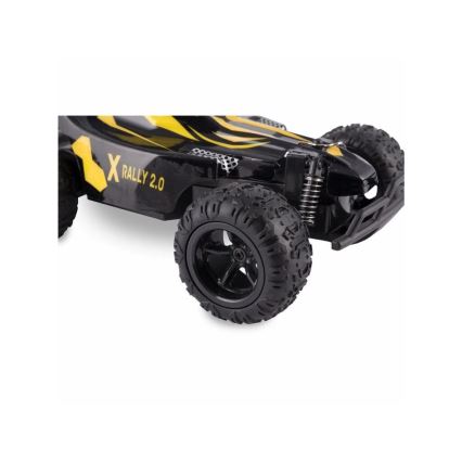 Overmax - kaugjuhtimispuldiga RC-auto X-RALLY 2.0 1200 mAh must/kollane