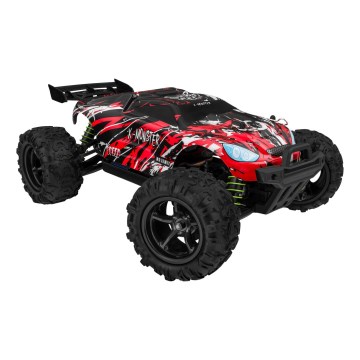 Overmax - pultiga juhitav RC-auto X-MONSTER 3.5 1700 mAh must/punane/roheline
