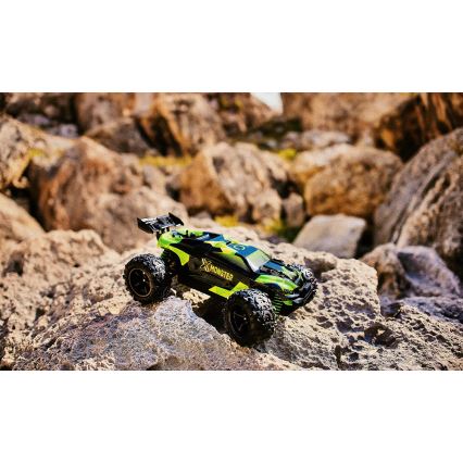 Overmax - pultiga juhitav RC-auto X-MONSTER 3.5 1700 mAh must/punane/roheline