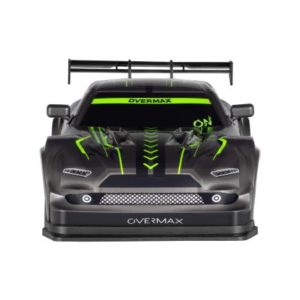 Overmax - RC driftauto kaugjuhtimispuldiga X-OVERSLIDE 1000 mAh must/roheline/sinine/punane