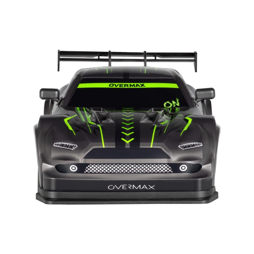 Overmax - RC driftauto kaugjuhtimispuldiga X-OVERSLIDE 1000 mAh must/roheline/sinine/punane