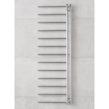 P.M.H. AP2C-L - Vannitoa rätikuivati APOLLO 219W 150 cm vasakpoolne läikiv kroom