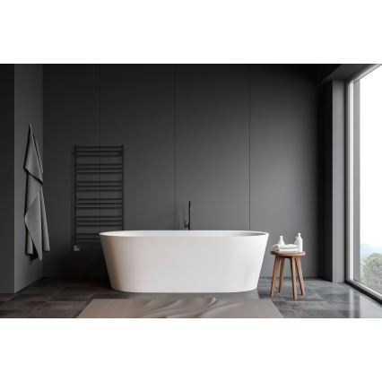 P.M.H. AV4B - Vannitoa redelradiaator AVENTO 567W 121 cm must