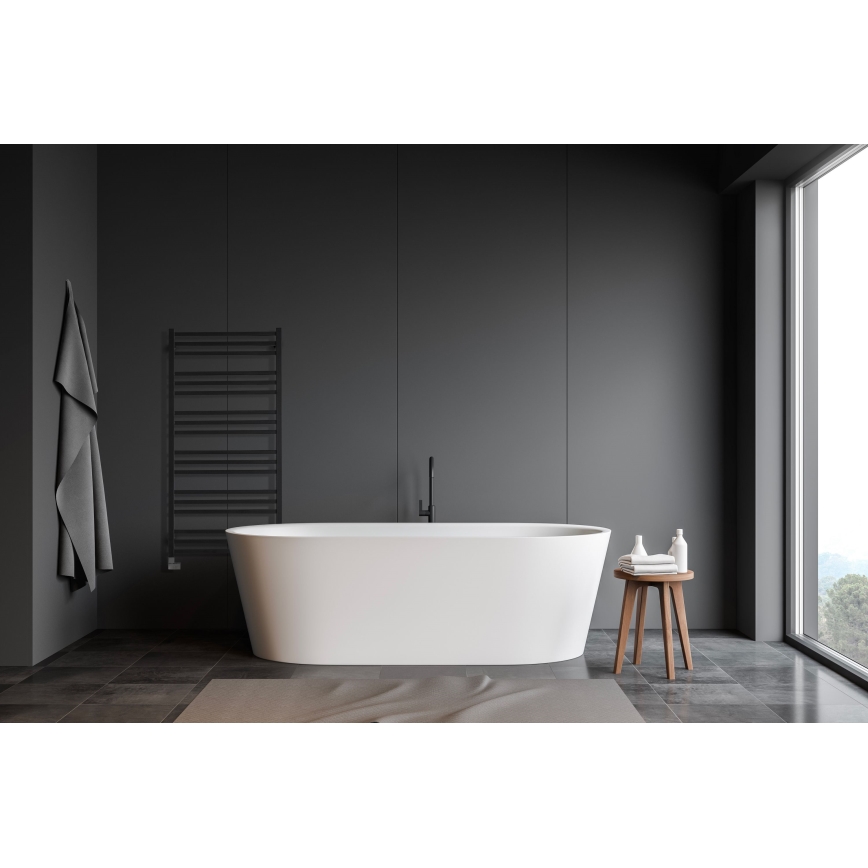 P.M.H. AV4B - Vannitoa redelradiaator AVENTO 567W 121 cm must