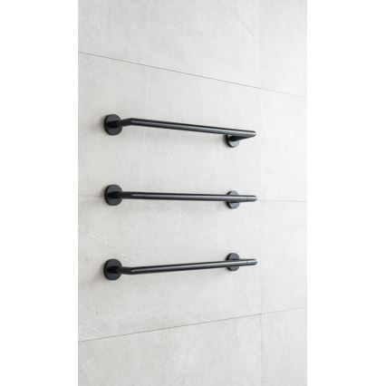 P.M.H. IN1B-L - Elektriline rätikuivati INGA 17W/230V 85,9 cm IP44 vasak/must