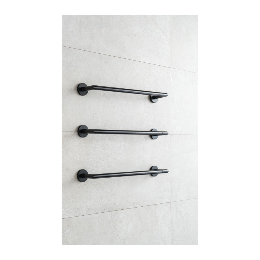 P.M.H. IN1B-L - Elektriline rätikuivati INGA 17W/230V 85,9 cm IP44 vasak/must