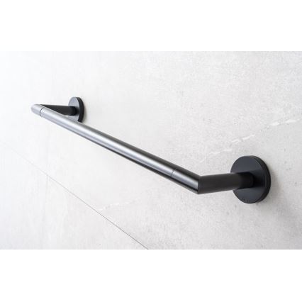 P.M.H. IN1B-R - Elektriline rätikukuivati INGA 17W/230V 85,9 cm IP44 parempoolne/must