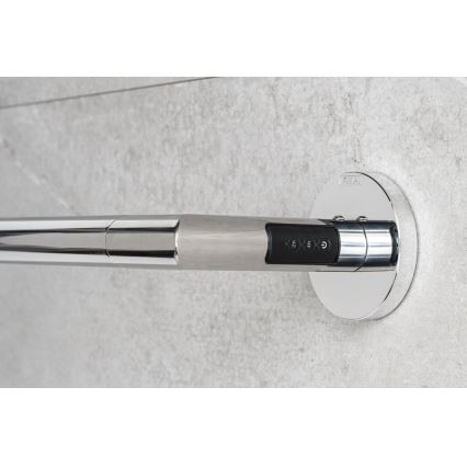 P.M.H. IN1SS-L - Elektriline rätikuivati INGA 17W/230V 85,9 cm IP44 vasakpoolne/poleeritud roostevaba teras