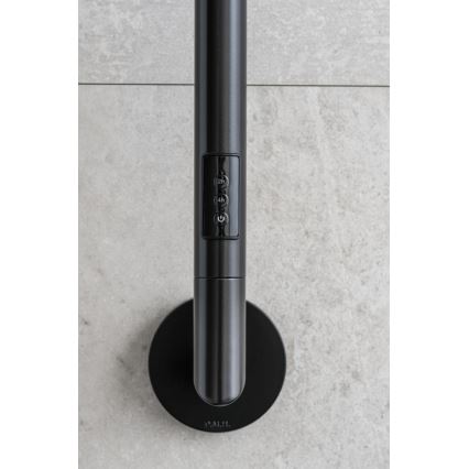 P.M.H. LS1B - Elektriline rätikukuivati LISA 24W/230V 170 cm IP44 must