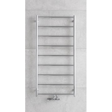 P.M.H. NS4C-M - Vannitoa redelradiaator NAAS 222 W, 121 cm, läikiv kroom