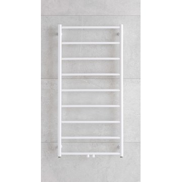P.M.H. NS4W-M - vannitoa redelradiaator NAAS, 349 W, 121 cm, valge