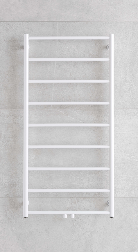 P.M.H. NS4W-M - vannitoa redelradiaator NAAS, 349 W, 121 cm, valge