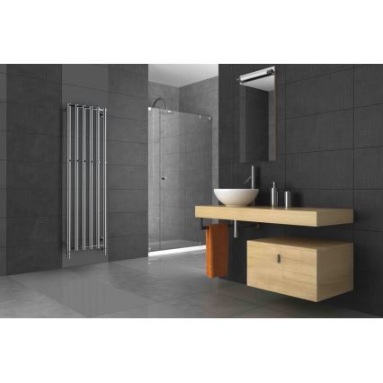P.M.H. R2C/6 - ROSENDAL vannitoa redelradiaator, 525 W, 150 cm, läikiv kroom