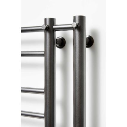 P.M.H. T2B-L - Vannitoa redelradiaator THEIA 352W 154 cm vasakpoolne/must