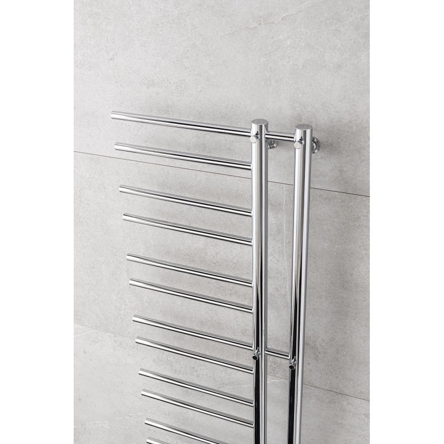 P.M.H. T2C-L - vannitoa redelradiaator THEIA 352W 154 cm vasakpoolne/läikiv kroom