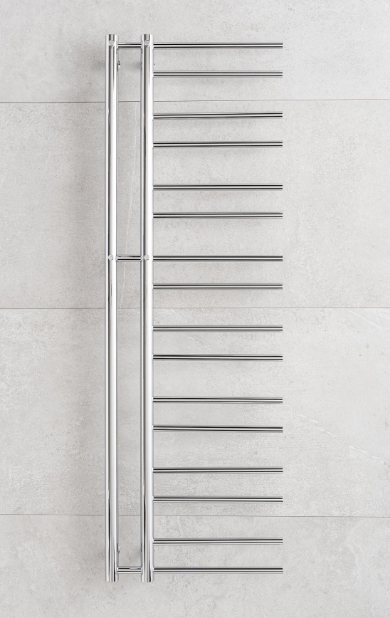 P.M.H. T2C - Vannitoa redelradiaator THEIA 352 W 154 cm parempoolne/läikiv kroom