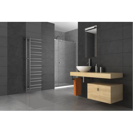P.M.H. T2C - Vannitoa redelradiaator THEIA 352 W 154 cm parempoolne/läikiv kroom