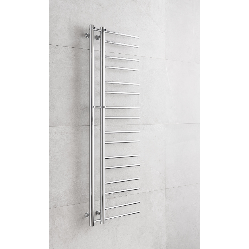 P.M.H. T2C - Vannitoa redelradiaator THEIA 352 W 154 cm parempoolne/läikiv kroom