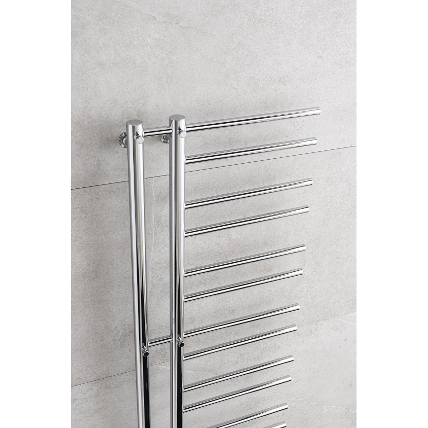 P.M.H. T2C - Vannitoa redelradiaator THEIA 352 W 154 cm parempoolne/läikiv kroom