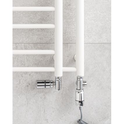 P.M.H. T2W-L - Vannitoa redelradiaator THEIA 352W 154 cm vasak/valge