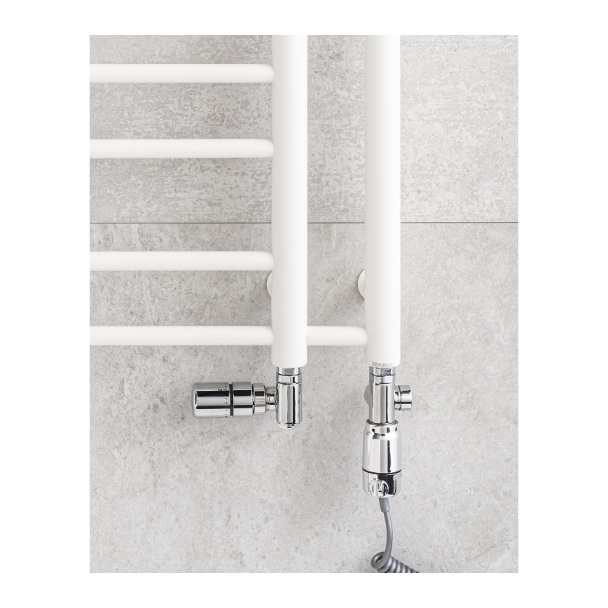 P.M.H. T2W-L - Vannitoa redelradiaator THEIA 352W 154 cm vasak/valge