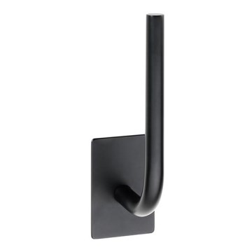 Paberihoidik 4,5x18 cm roostevaba teras/must