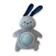 PABOBO - Meloodiaga projektor Bunny Soft Plush 3 x AA