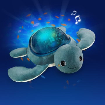 PABOBO - Projektor meloodiaga AQUA DREAM USB kilpkonn