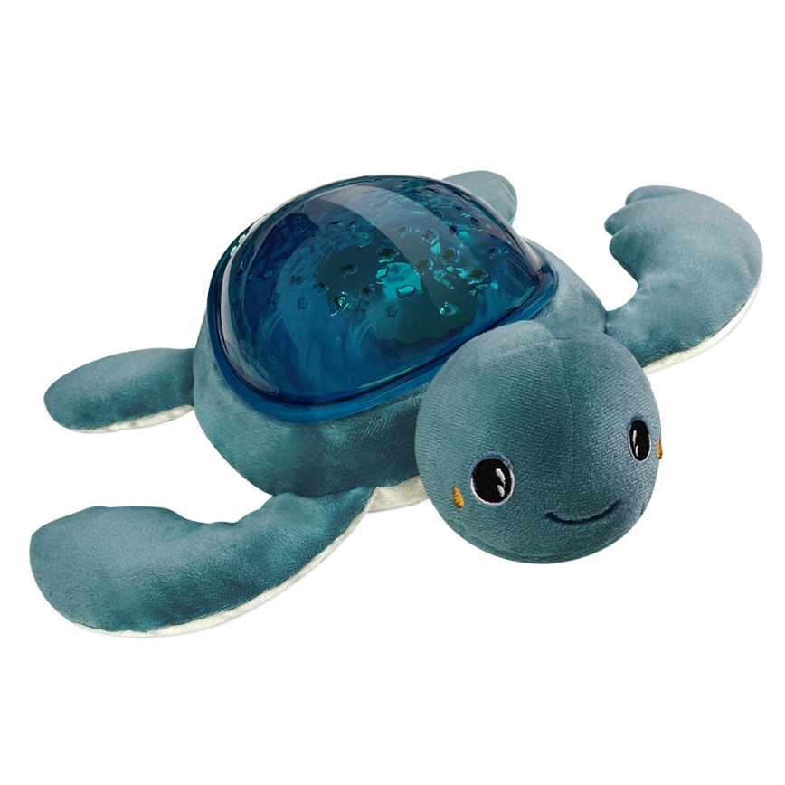 PABOBO - Projektor meloodiaga AQUA DREAM USB kilpkonn
