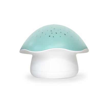 PABOBO - Projektor meloodiaga STAR MUSHROOM 3xAA sinine