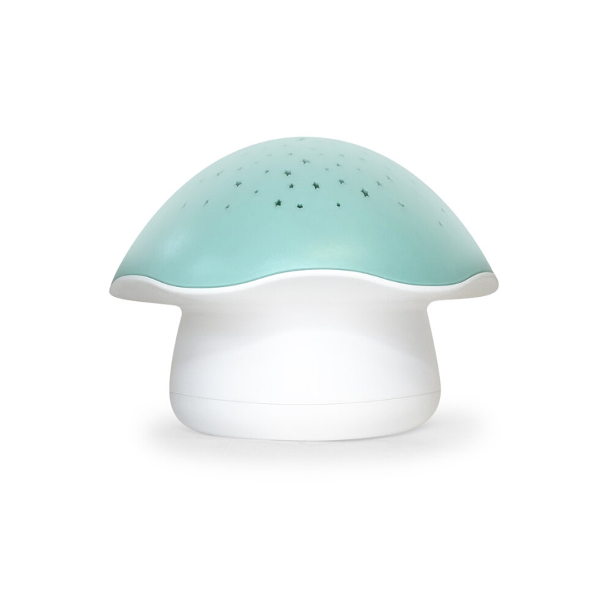 PABOBO - Projektor meloodiaga STAR MUSHROOM 3xAA sinine