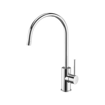 Paffoni - köögisegisti LIGHT 36,3 cm läikiv kroom