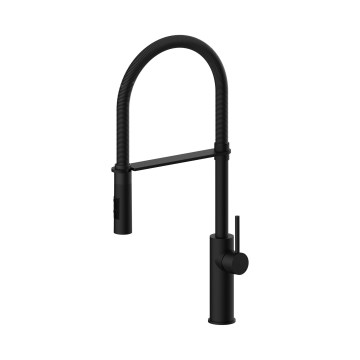 Paffoni - Köögisegisti väljatõmmatava pihustiga LIGHT 52,5 cm läikiv kroom