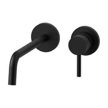 Paffoni - LIGHT valamusegisti peidetud paigalduseks, must