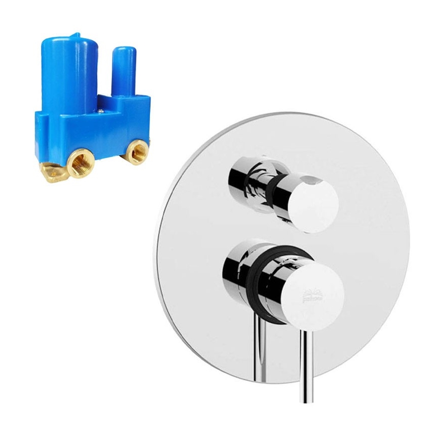 Paffoni - Peidetava paigaldusega dušisegisti LIGHT, läikiv kroom