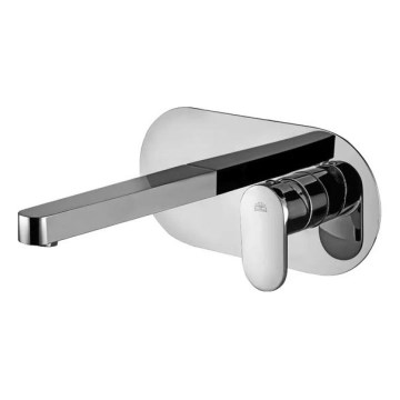 Paffoni - sisseehitatav valamu segisti CANDY, läikiv kroom