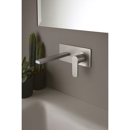 Paffoni - TANGO peidetav valamu segisti, roostevaba teras