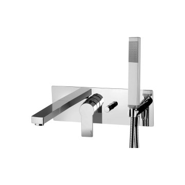 Paffoni - TANGO vannisegisti komplekt peidetud paigalduseks, läikiv kroom