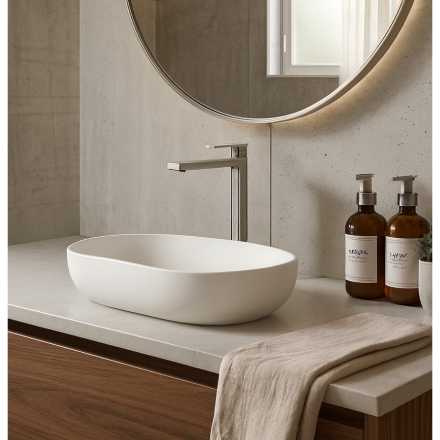 Paffoni - valamu segisti + äravool TANGO, roostevaba teras