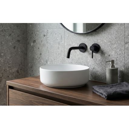 Paffoni - valamu segisti peidetud paigaldamiseks LIGHT must