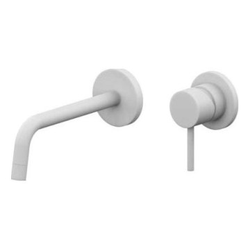 Paffoni - valamu segisti peidetud paigaldusega LIGHT valge