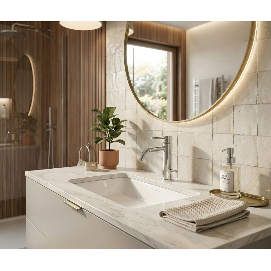 Paffoni - Valamusegisti + äravool LIGHT läikiv kroom