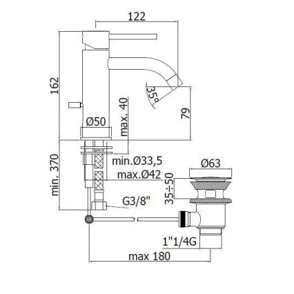 Paffoni - Valamusegisti LIGHT roostevabast terasest