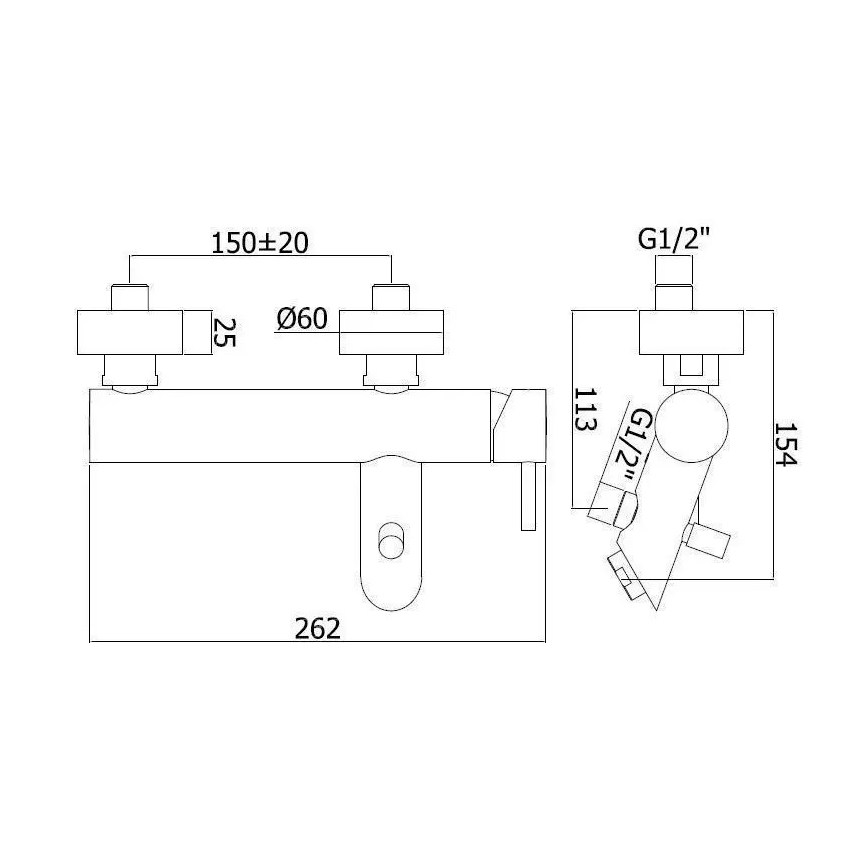 Paffoni - vannisegisti LIGHT EXCLUSIVE kuldne