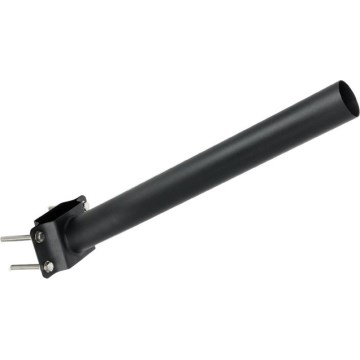 Paigalduskinnitus välisvalgustusele BASE, läbimõõt 48 mm, must