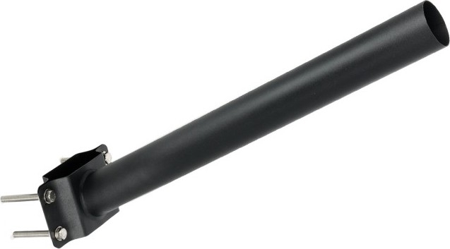Paigalduskinnitus välisvalgustusele BASE, läbimõõt 48 mm, must